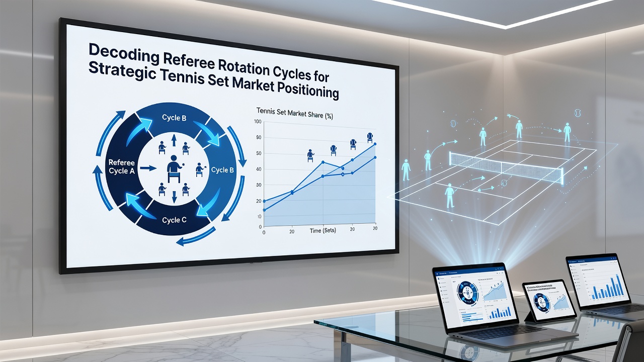 Data visualization of tennis umpire rotation schedules and set market movements