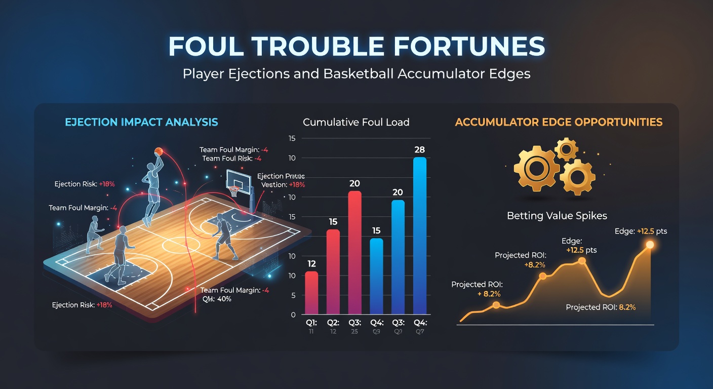 Close-up of a basketball scoreboard displaying foul counts during a tense ejection moment